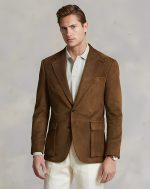 Suede Blazer for Corporate Men