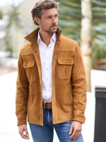 Suede Field Jacket
