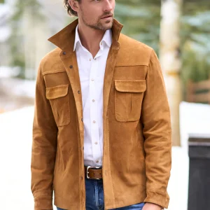Suede Field Jacket
