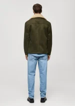 Suede Fleece Lined Jacket USA