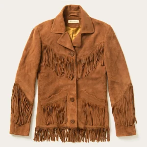 Suede Fringe Jacket