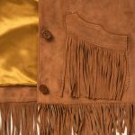 Suede Fringe Jacket US