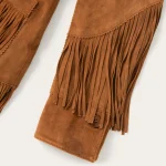 Suede Fringe Jacket USA