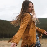 Suede Fringe Jacket United States