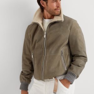 Suede Military Jacket United States