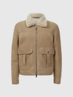 Suede Shearling Jacket USA
