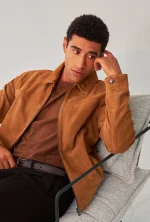 Tan Suede Jacket