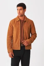 Tan Suede Jacket USA