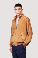Tobacco Suede Jacket US