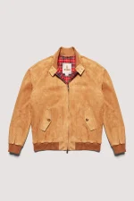 Tobacco Suede Jacket US
