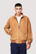 Tobacco Suede Jacket USA