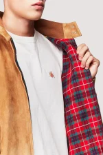 Tobacco Suede Jacket