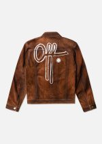 Vintage Suede Trucker Jacket USA