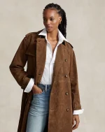 Suede Trench Coat United States