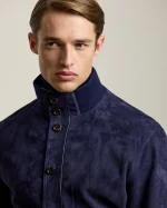 Blue Suede Jacket
