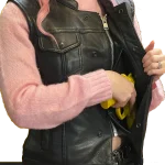Womens Leather Motorcycle Vest US