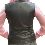 Womens Leather Motorcycle Vest United States
