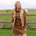 Womens Leather Vest With Fringe