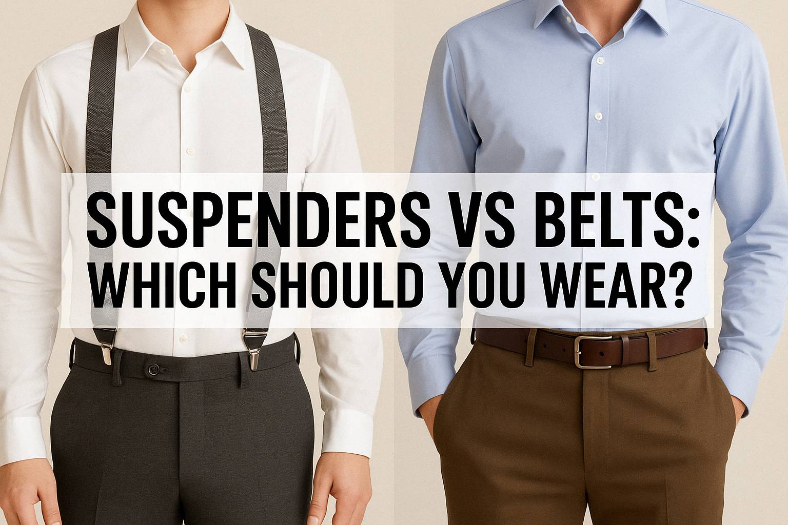 Suspenders vs Belts